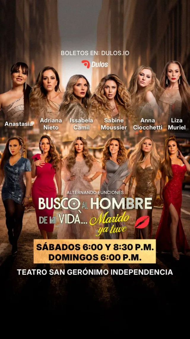 Busco al Hombre de mi Vida… Marido ya Tuve en Teatro San Jerónimo